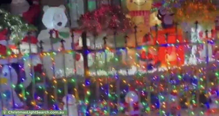 Christmas Light display at  Yandina Road, Hoppers Crossing