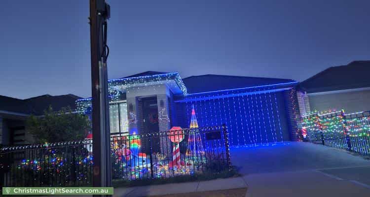 Christmas Light display at 60 Tudor Crescent, Smithfield Plains