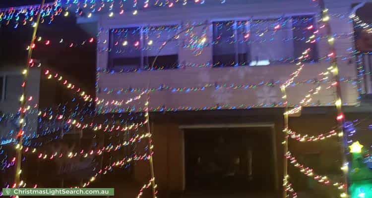 Christmas Light display at 6 Henty Street, Woodridge