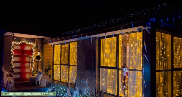 Christmas Light display at 29 Shakespeare Avenue, Mooroolbark