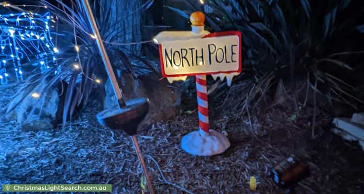 Christmas Light display at 2 Drysdale Circuit, Kambah