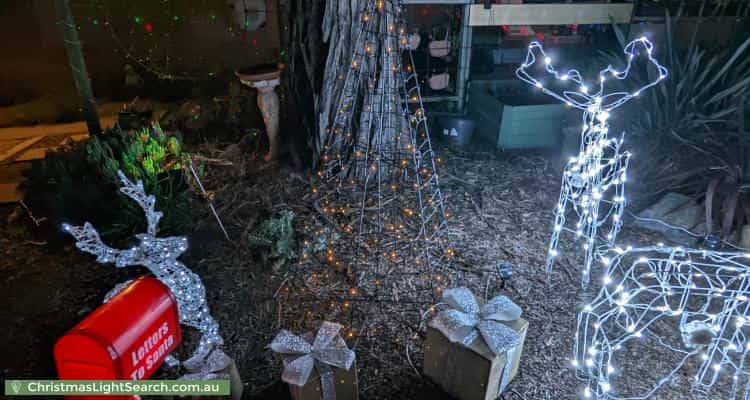 Christmas Light display at 2 Drysdale Circuit, Kambah