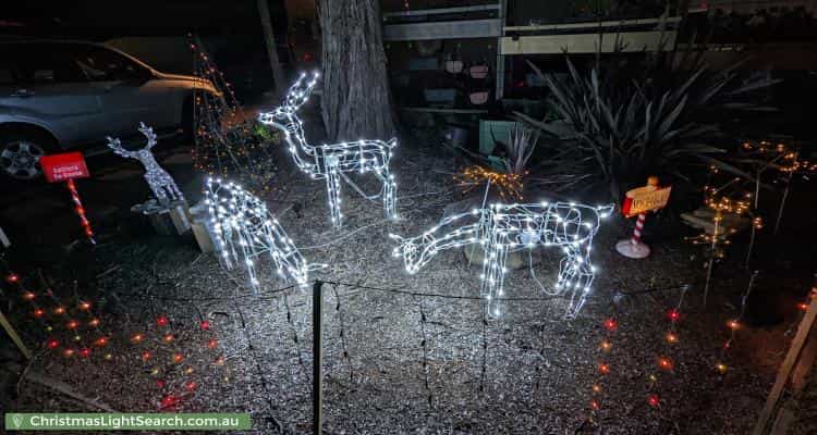 Christmas Light display at 2 Drysdale Circuit, Kambah
