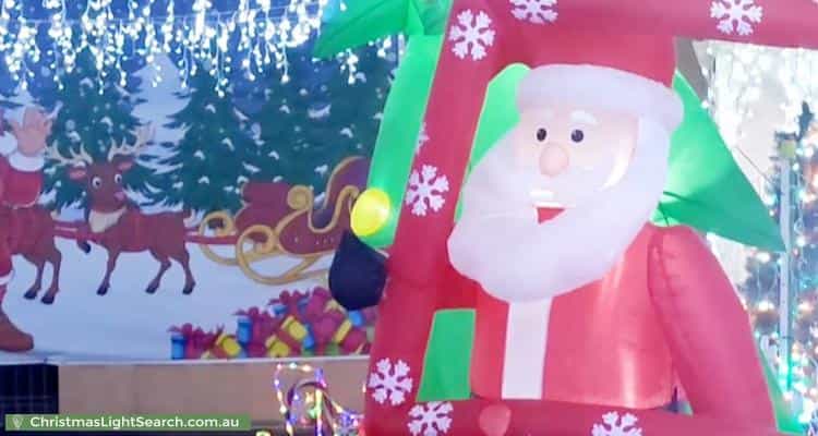 Christmas Light display at 37 Brennan Parade, Strathpine