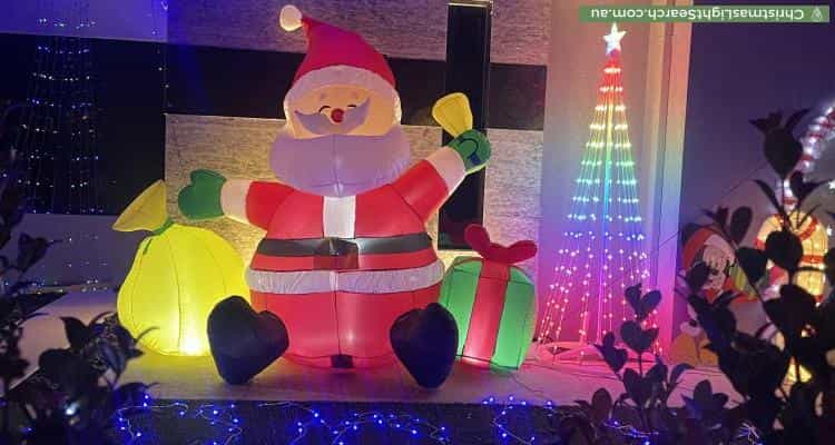 Christmas Light display at 207 Fendam Street, Port Kennedy