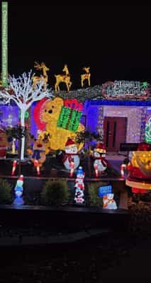 Christmas Light display at 27 Lincoln Park Close, Point Cook