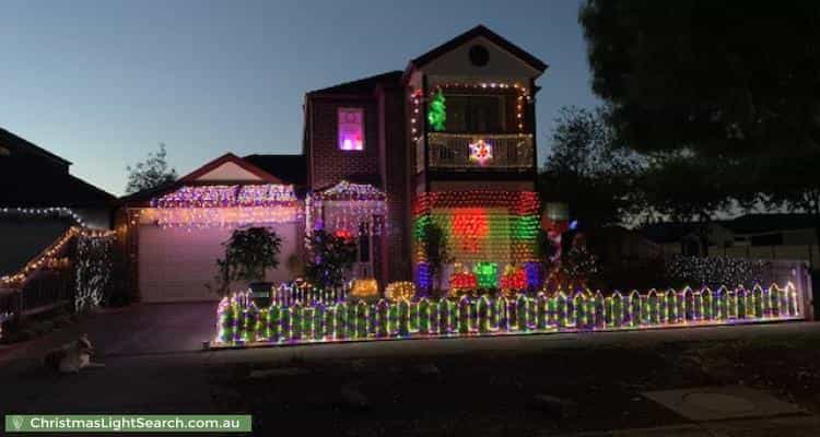 Christmas Light display at 23 Southampton Drive, Point Cook