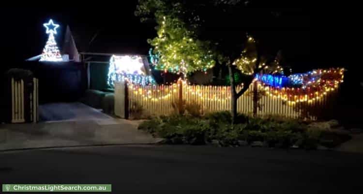 Christmas Light display at 43 Pemberton Street, Oaklands Park