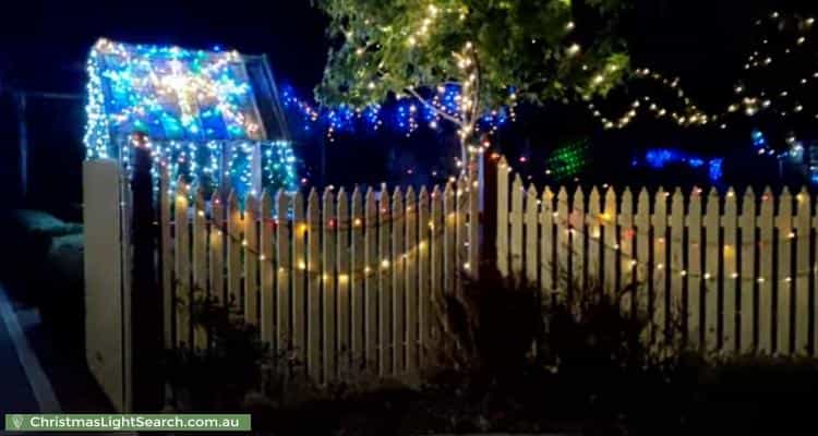 Christmas Light display at 43 Pemberton Street, Oaklands Park
