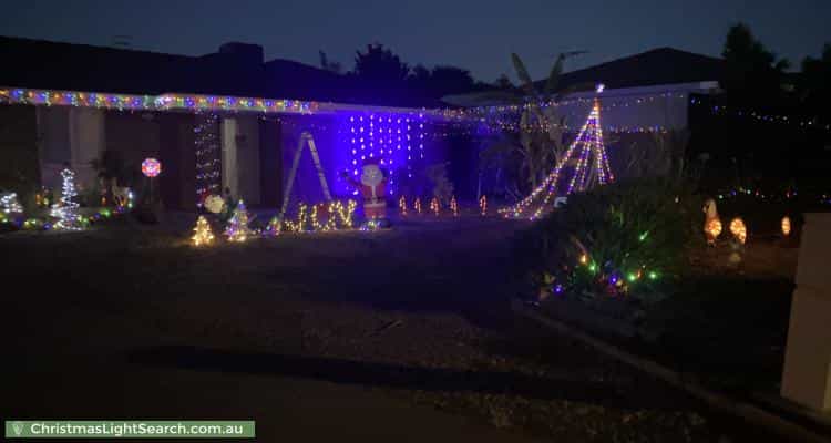 Christmas Light display at  Highgate Mews, Blakeview