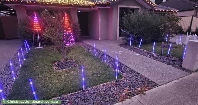Christmas Light display at 30 Jacaranda Drive, Taylors Hill