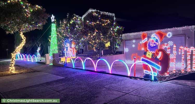 Christmas Light display at  Kitchin Road, South Morang
