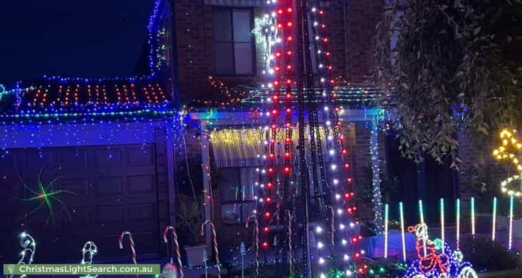Christmas Light display at 16 Toulouse Terrace, Narre Warren South