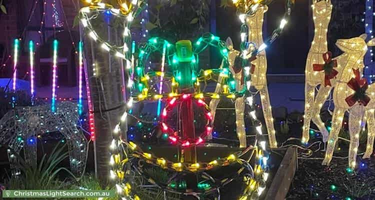 Christmas Light display at 16 Toulouse Terrace, Narre Warren South