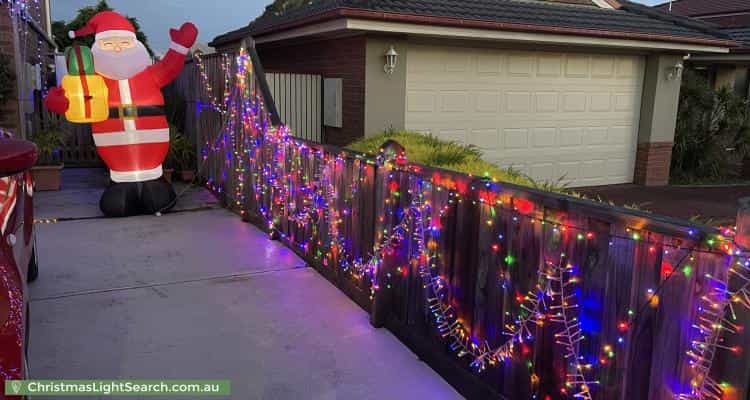 Christmas Light display at 16 Toulouse Terrace, Narre Warren South