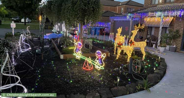 Christmas Light display at 16 Toulouse Terrace, Narre Warren South