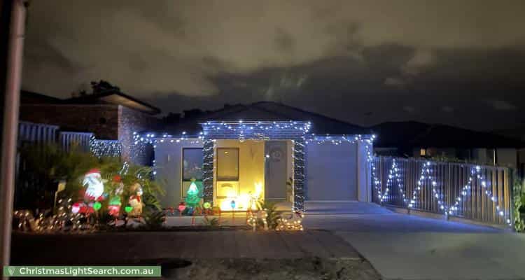 Christmas Light display at 80 Cashel Street, St Marys