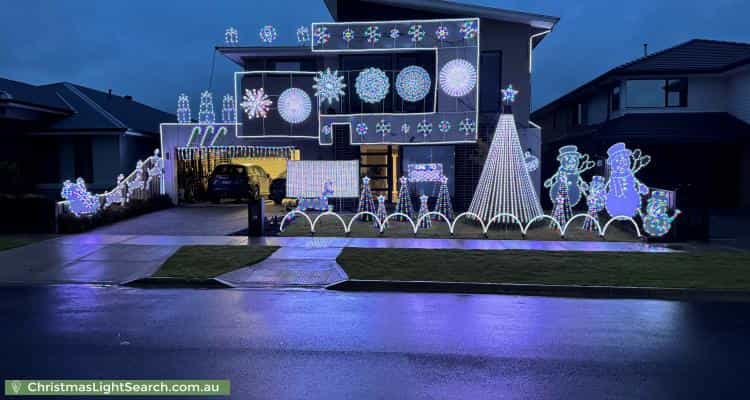 Christmas Light display at 19 Rivington Road, Point Cook