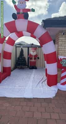 Christmas Light display at 5 Corkwood Street, Banksia Grove