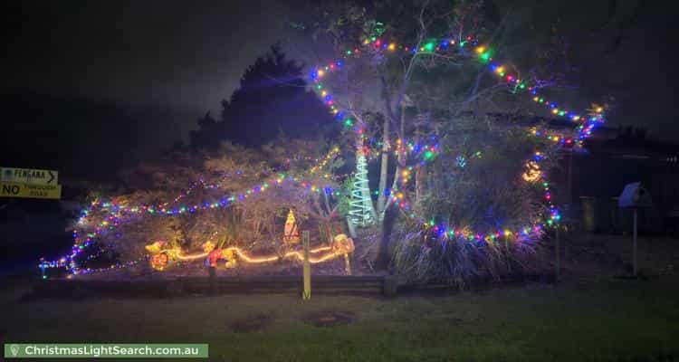 Christmas Light display at 8 Pengana Court, Alexandra Hills