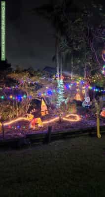 Christmas Light display at 8 Pengana Court, Alexandra Hills