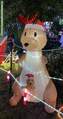 Christmas Light display at 1 Ann Court, Bundoora