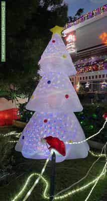 Christmas Light display at 1 Ann Court, Bundoora