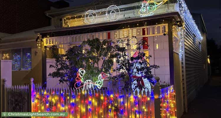 Christmas Light display at 150 Farrell Street, Port Melbourne