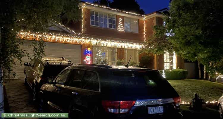Christmas Light display at 6 Italia Court, Greensborough