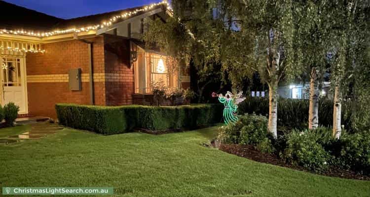 Christmas Light display at 7 Italia Court, Greensborough