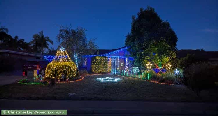 Christmas Light display at 22 Concord Drive, Old Reynella