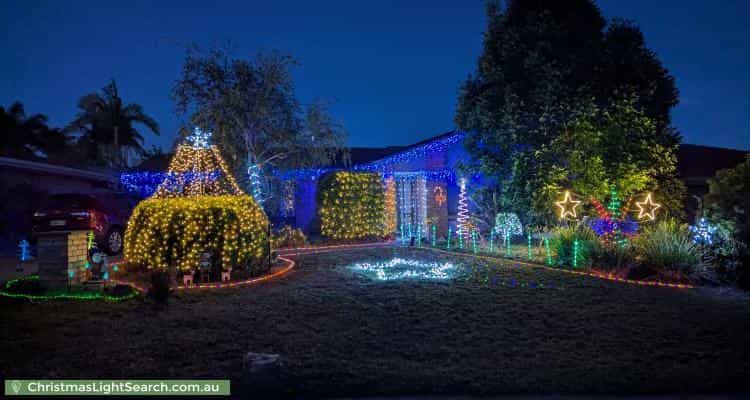 Christmas Light display at 22 Concord Drive, Old Reynella