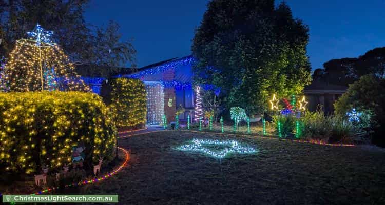 Christmas Light display at 22 Concord Drive, Old Reynella