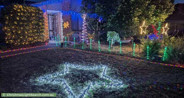 Christmas Light display at 22 Concord Drive, Old Reynella