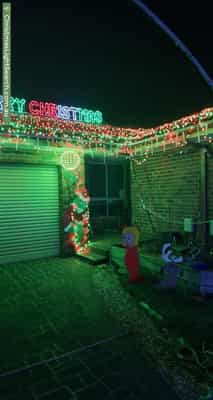 Christmas Light display at 45 Roulston Way, Wallan