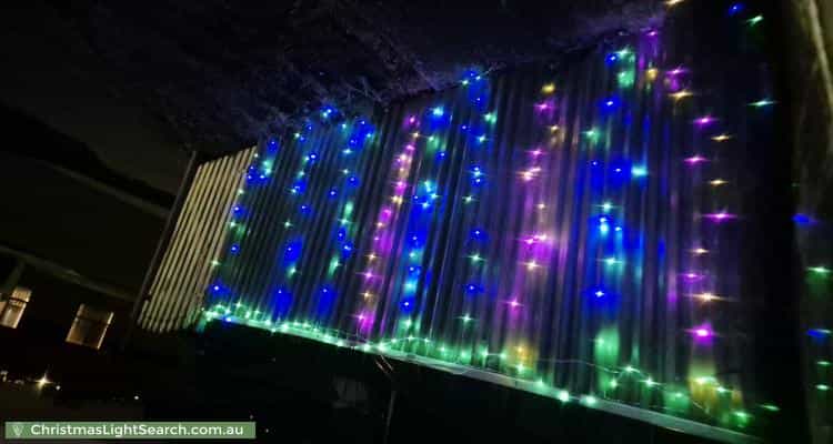Christmas Light display at 20A Roy Terrace, Christies Beach