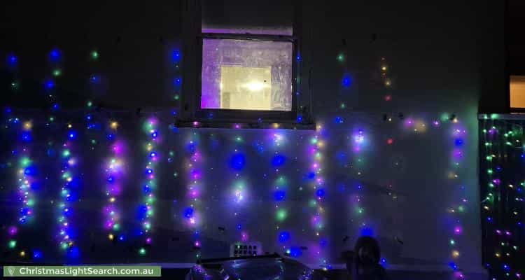 Christmas Light display at 20A Roy Terrace, Christies Beach