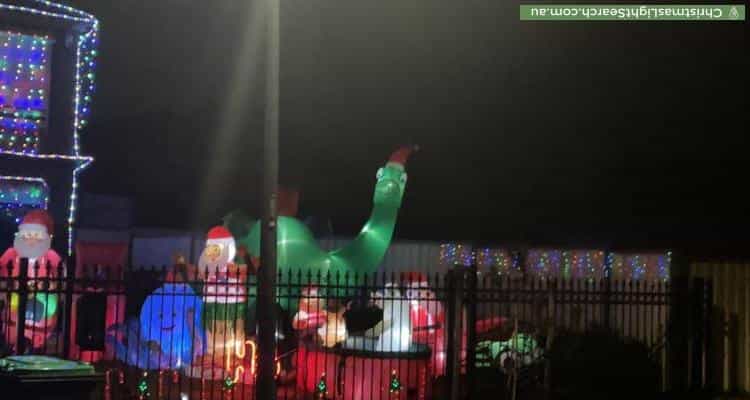 Christmas Light display at 37 Edgewater Circuit, Cairnlea