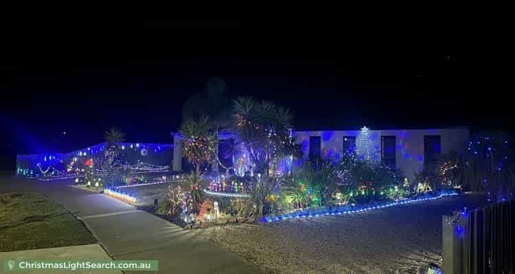 Christmas Light display at 5 Sunset Boulevard, Paynesville