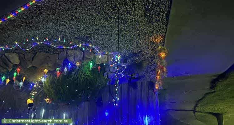 Christmas Light display at 5 Sunset Boulevard, Paynesville