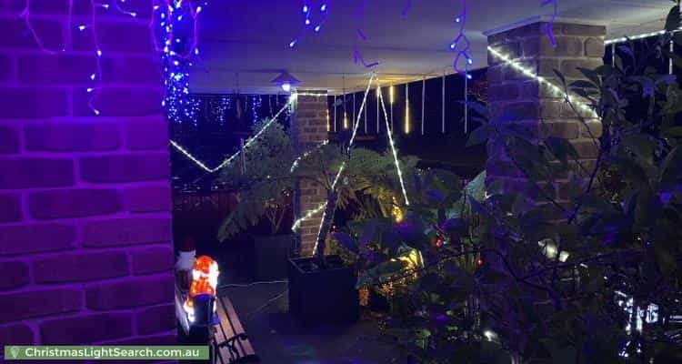 Christmas Light display at 22 Roberts Crescent, Smithfield Plains