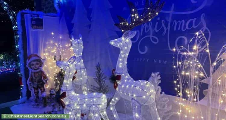 Christmas Light display at 9 Farr Court, Daisy Hill