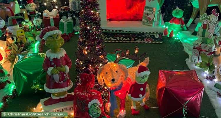 Christmas Light display at 9 Farr Court, Daisy Hill