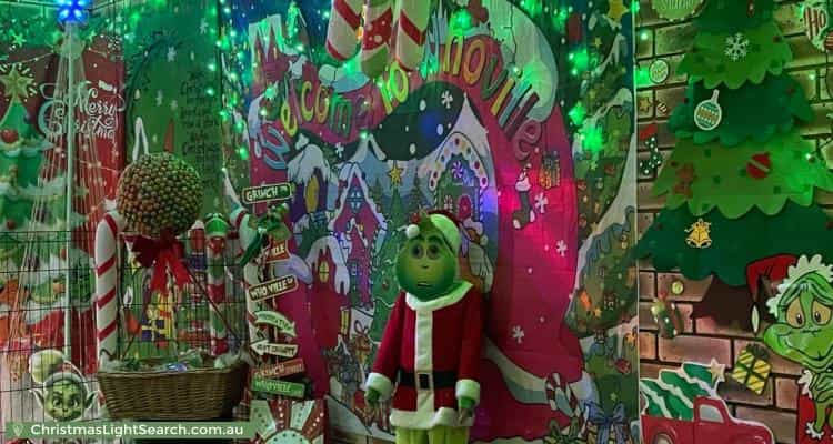 Christmas Light display at 9 Farr Court, Daisy Hill