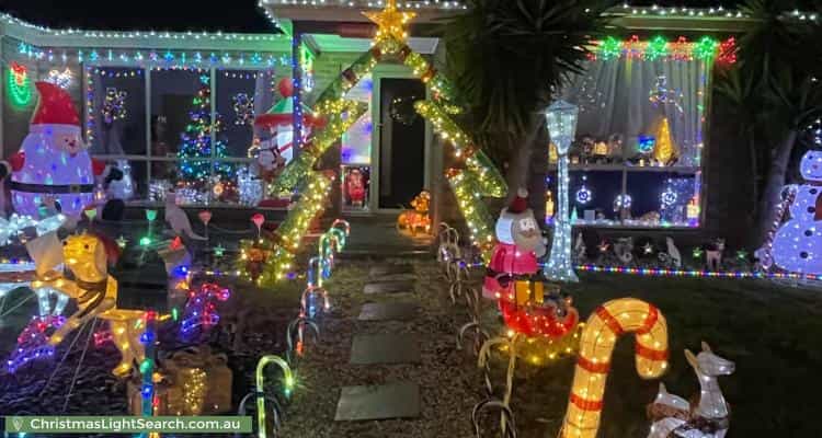 Christmas Light display at 35 Clarafield Crescent, Tarneit