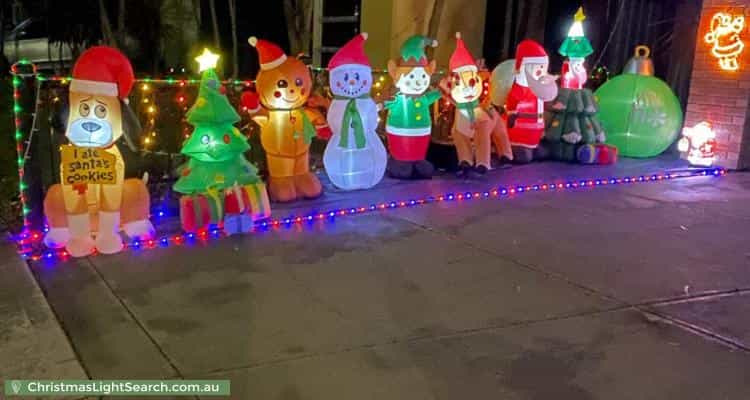 Christmas Light display at 35 Clarafield Crescent, Tarneit