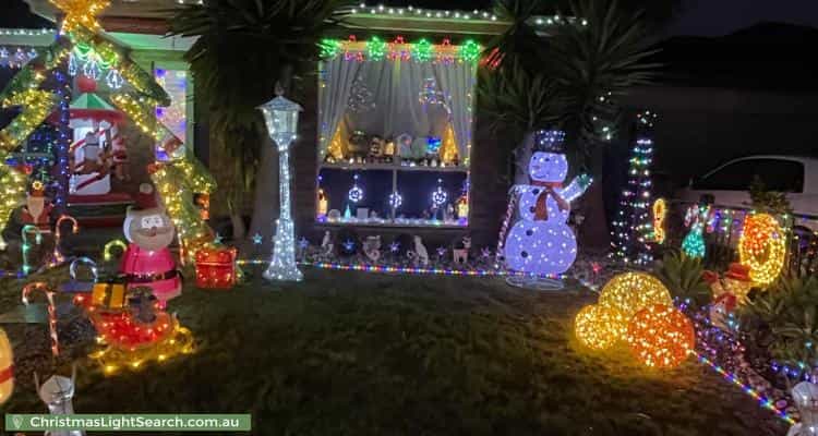 Christmas Light display at 35 Clarafield Crescent, Tarneit