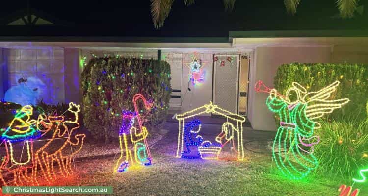 Christmas Light display at 22 Alexis Street, Hope Valley