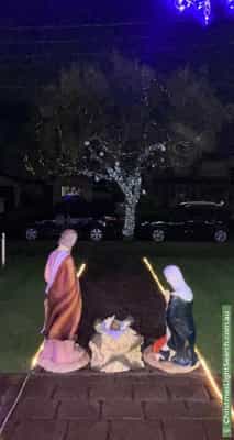 Christmas Light display at 15 Sutherland Avenue, Aspendale Gardens