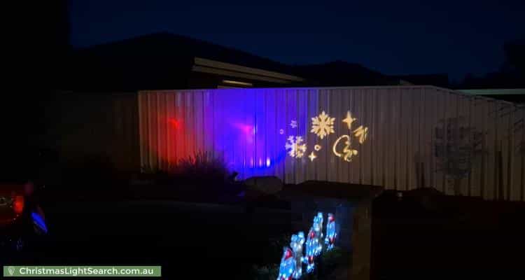 Christmas Light display at 11 Caulfield Crescent, Paralowie